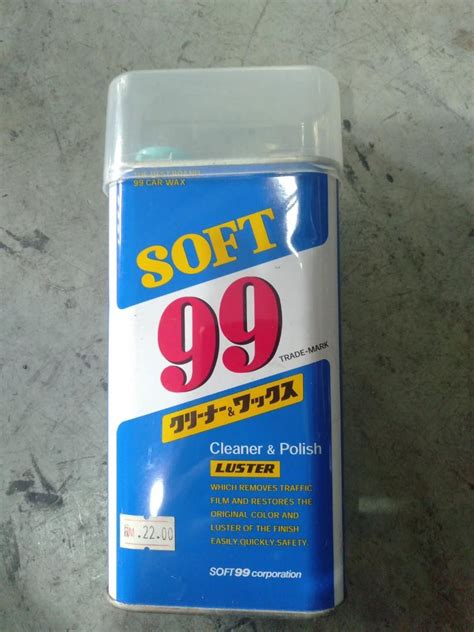 Soft 99 cleaner and polish luster, Auto Accessories on Carousell