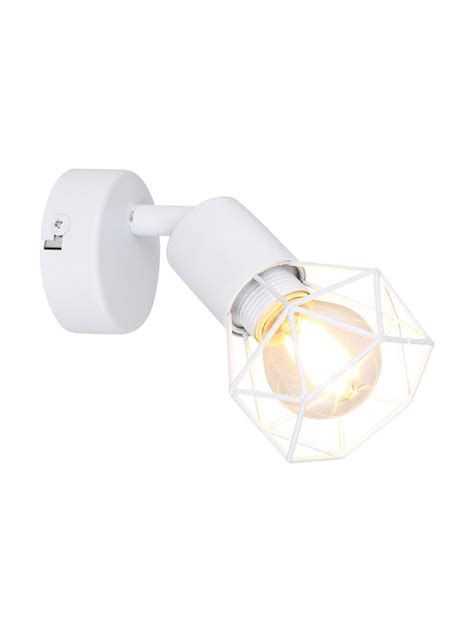 Globo Lighting Xara I Μοντέρνο Φωτιστικό Τοίχου σε Μαύρο Χρώμα 54802S 1