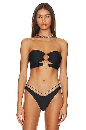 Gold Bikini Golden Metallic Bathing Suits From Premier Brands REVOLVE