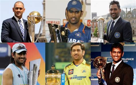 Complete list of trophies won by MS Dhoni as a Captain