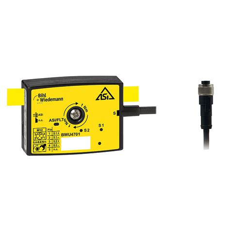 BWU4701 | Active Distributor ASi Safety, IP67, 1SI - Bihl+Wiedemann GmbH