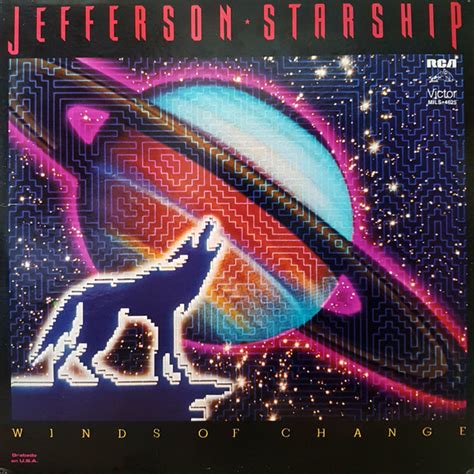 Jefferson Starship Winds Of Change 1983 Vinyl Discogs