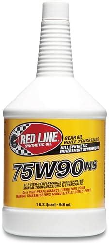 Amazon Red Line 57914 75W140 GL 5 Synthetic Gear Oil For Hypoid