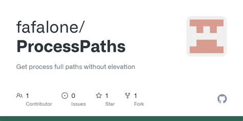 github fafaloneprocesspaths  process full paths  elevation