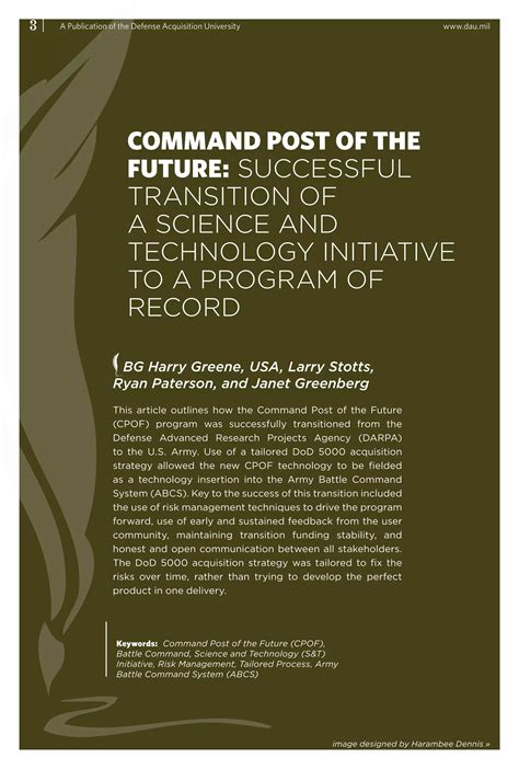 Military Command Post of the Future | PDF