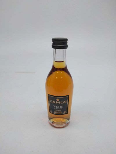 Camus V S O P Elegance Cognac Miniatures Whiskey Bidders