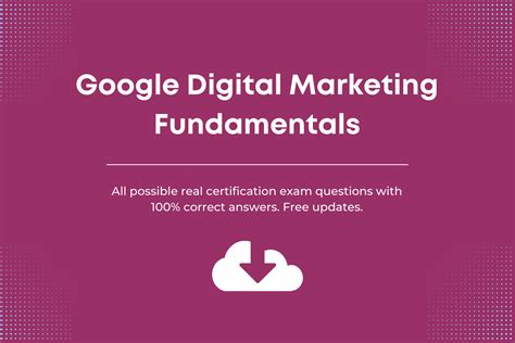 Answers Digital Marketing Fundamentals Certification Grow With Google