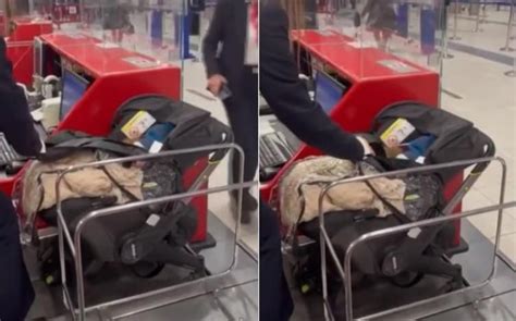 ¡increíble Pareja Abandona A Su Bebé En El Aeropuerto Para No Pagar Su