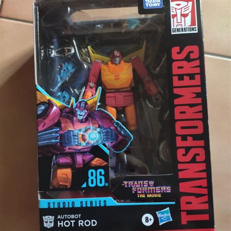 變形金剛studio series SS 86 04 HOT ROD洛迪文 熱破 1986 大電影 大黃蜂 WFC 蝦皮購物
