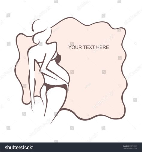 Beautiful Sexy Girl Bikini Beach Swimsuit Stock Vector Royalty Free Shutterstock