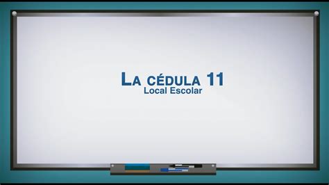 Conociendo la cédula 11 de Local Escolar Censo Escolar MINEDU YouTube