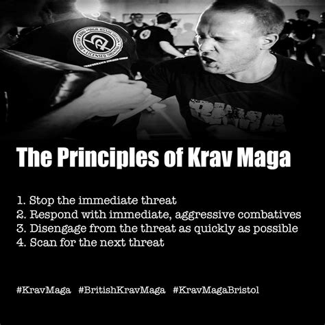 The principles of krav maga. #KRAVMAGA Krav Maga Techniques, Martial Arts Techniques, Self ...