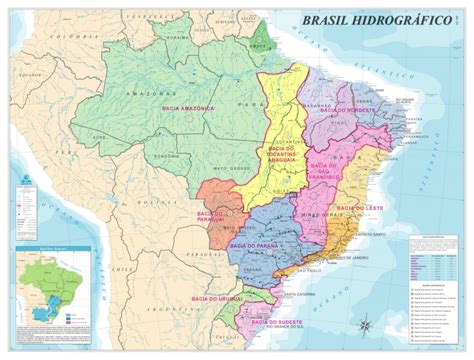 Brasil Hidrográfico • Bia Mapas