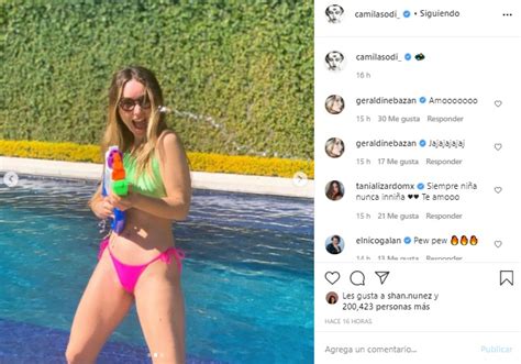 Las Fotos De Camila Sodi Que Causaron Euforia En Instagram En Bikini Y Con Una Imagen Juvenil