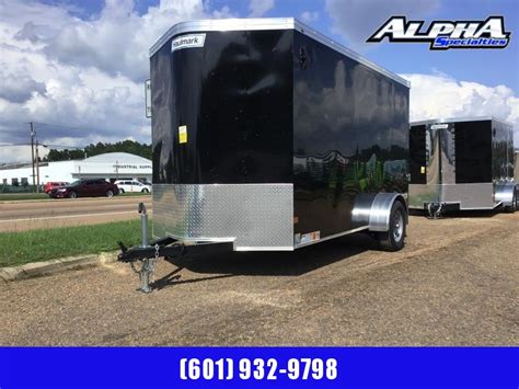 2022 Haulmark 6 X 12 Single Axle Enclosed Trailer 3k GVWR Load