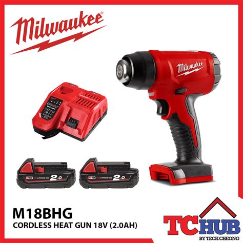 Milwaukee M Cordless Heat Gun Bhg In Test Cordless Off