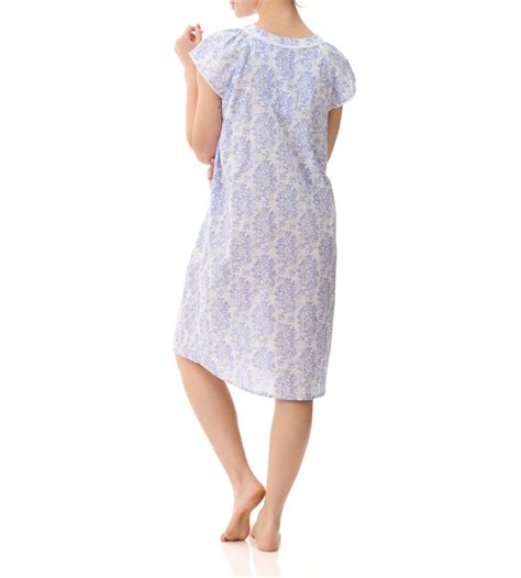 Givoni Blue Short Nightie Womens Sleepwear Pajamas For Women Hot