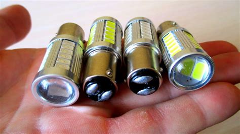 АВТОМОБИЛЬНЫЕ LED ЛАМПЫ ДВУХКОНТАКТНЫЕ КРАСНОГО И БЕЛОГО СВЕЧЕНИЯ ...