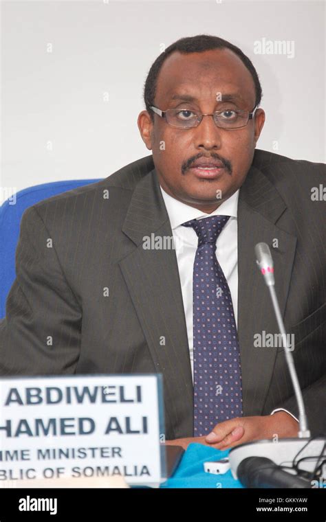 Somalia Prime Minister Ali Mohamed Hi Res Stock Photography And Images