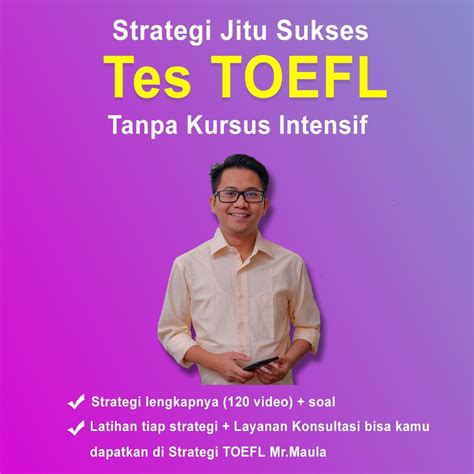 Panduan Belajar Toefl Berbasis Video Strategi Toefl Belajar Bahasa