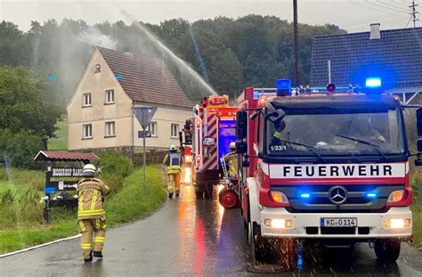 Unwetter In Kronach Der Landkreis Kommt Glimpflich Davon Kronach