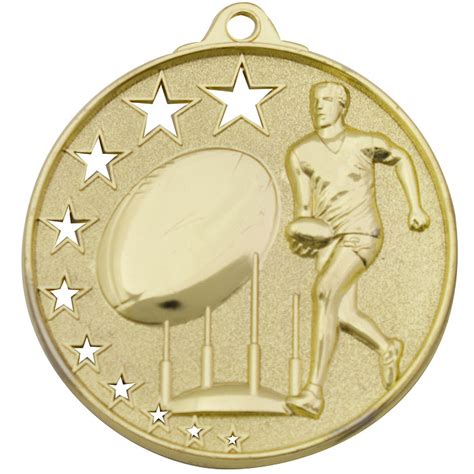 Stars Aussie Rules AFL Medal Trophy Outlet