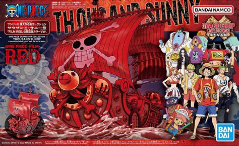 One Piece Grand Ship Collection Thousand Sunny Film Red Commemorative