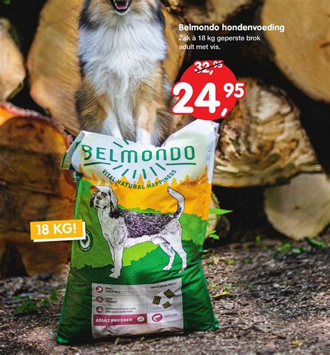 Belmondo Hondenvoeding Aanbieding Bij Jumper Folders Nl