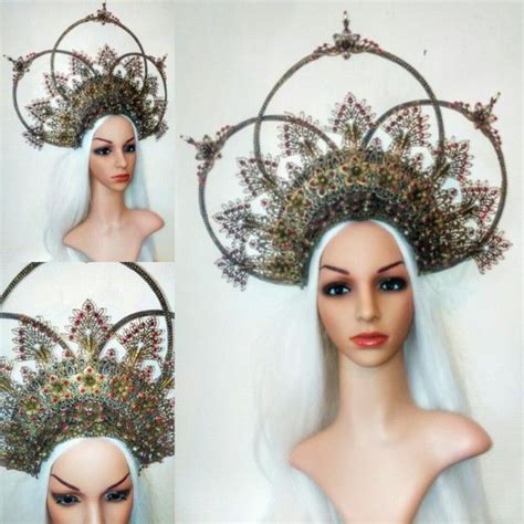 Dark fantasy fairytale gothic halo headdress headpiece crown - Centerblog