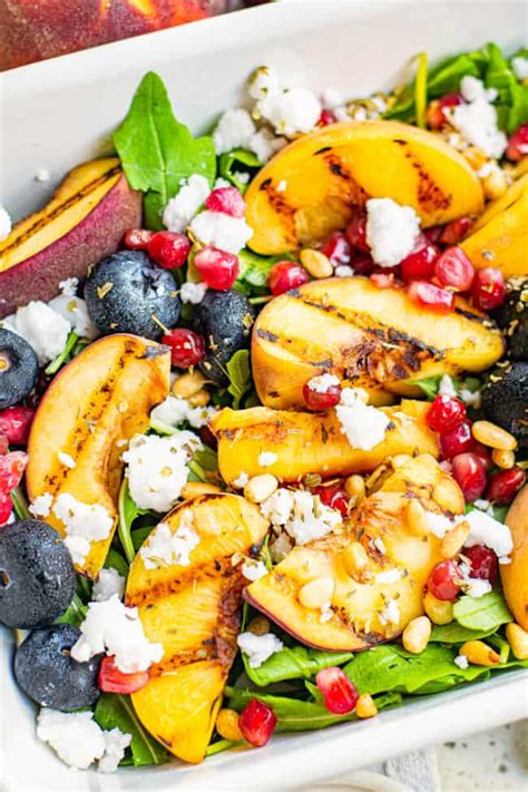 Grilled Peach Salad Recipe The Cookie Rookie®