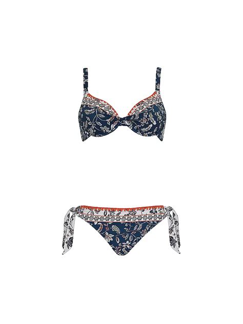 Olympia Damen Bikini Set Dunkelblau