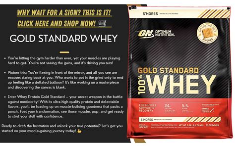 whey protein gold standard    quality standards