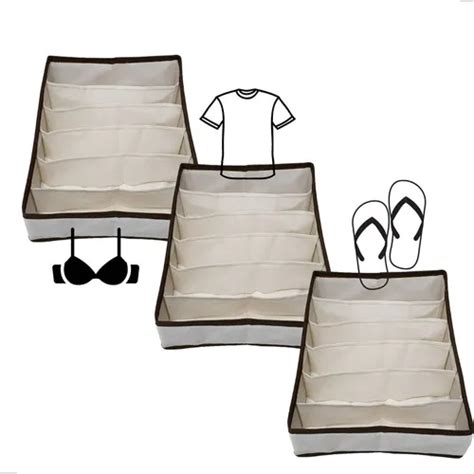 Organizador Lingerie Biqu Ni Roupa Kit Resistente Envio J Mercadolivre