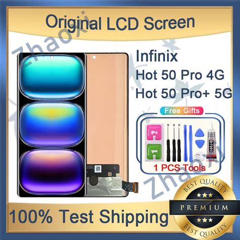 Original Amoled Infinix Hot Pro G Hot Pro Plus G Lcd Display Touch Screen Replacement