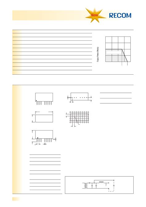 RS-2405 datasheet(2/2 Pages) RECOM | ECONOLINE - DC/DC - CONVERTER