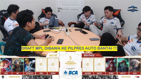 NGERI BANGET DRAFT RBL MODE MPL DIPAKE DI PILPRES REBELLION ZION