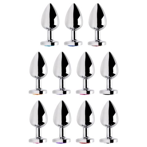 Plug Anal Metal Coração Pedra G Sensual Love Sensual Love