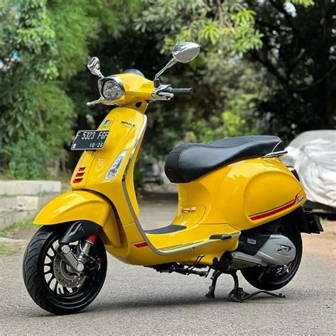 Piaggio Vespa Sprint S Iget Abs Led Tahun Perfect Condition