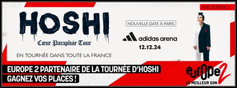 Gagnez Vos Places Pour Le Concert D Hoshi Au Z Nith De Paris Le