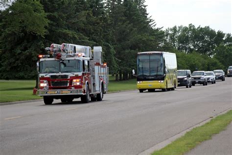 Perham Baseball Team Heads To State Behind Escort And Cheers Perham