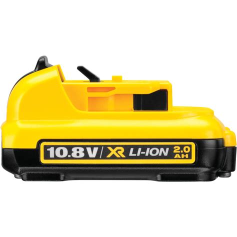 DeWalt DCB127, Battery Pack, Lithium-ion, 10.8V, 2.0Ah DCB127-XJ ...