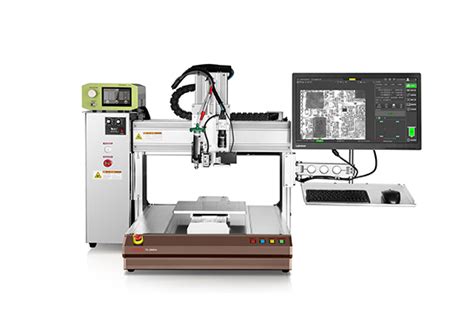 双工位五轴点胶机fd300精密点胶设备腾盛精密
