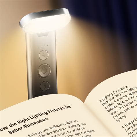 lux book light reading light  book  bed usb rechargeable led