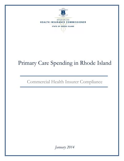Rhode island primary care spend final | PDF