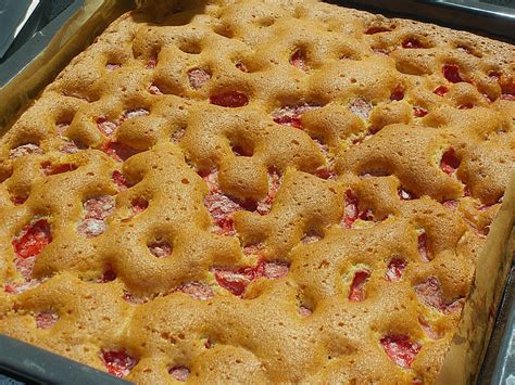 Rhabarber Erdbeer Kuchen Von Fabienne Chefkoch De