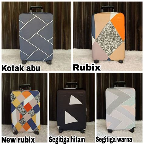 Jual Sarung PELINDUNG Koper Elastis Cover Motif PREMIUM Indonesia