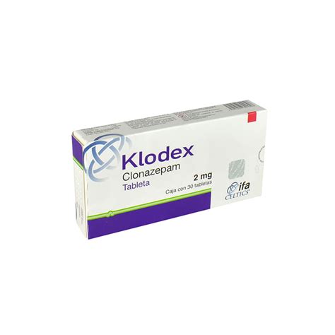 Klodex 2 mg 30 Capsulas - Farmacias Klyns