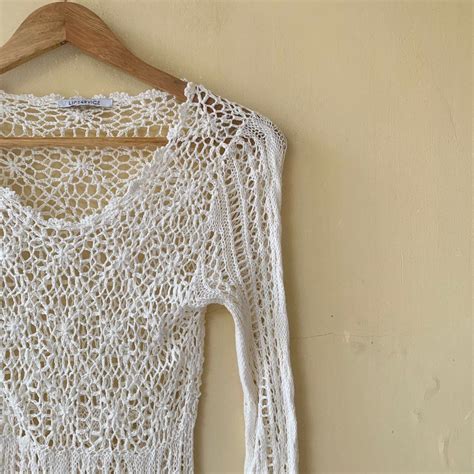 No Nego Pls Bikini Knitted Outer Dress Fesyen Wanita Pakaian Wanita Baju Luaran Di Carousell