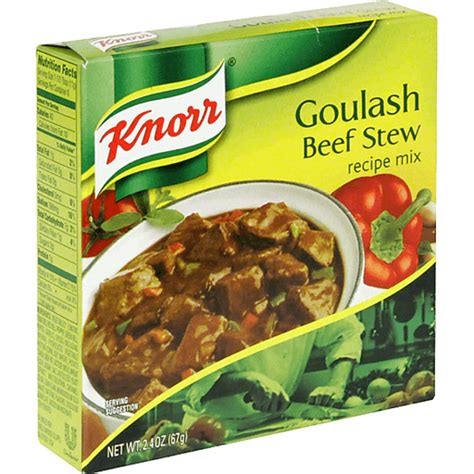 Knorr Goulash Beef Stew Recipe Mix Dry Soup Mixes Foodtown