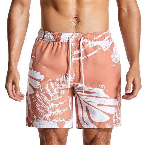 Oglccg Mens Quick Dry Swim Trunks Swimsuits Mesh Liner Beach Bathing